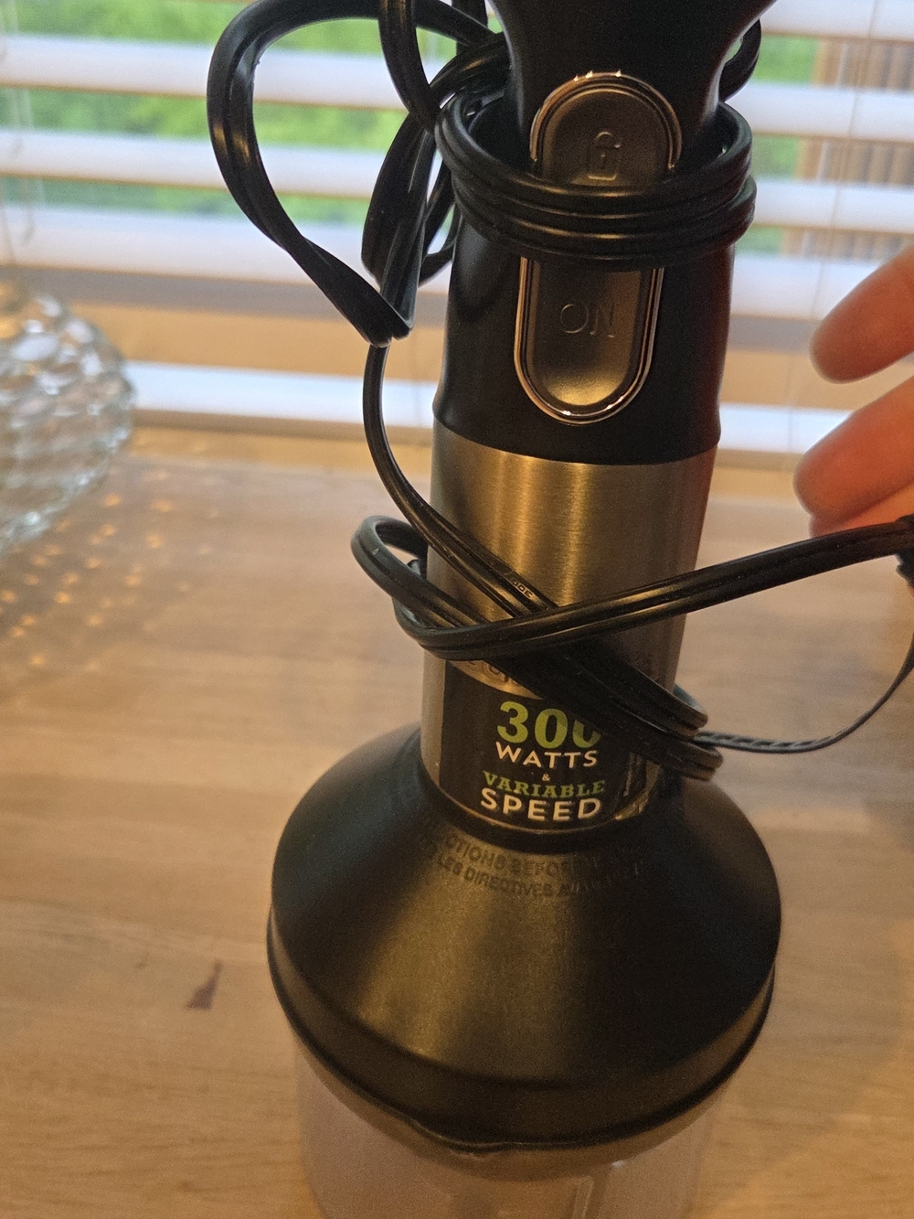 Handheld Immersion Blender - Black and Stainless Cuisinart